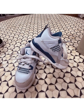 Nike Jordan military blue retro 4 shoes
